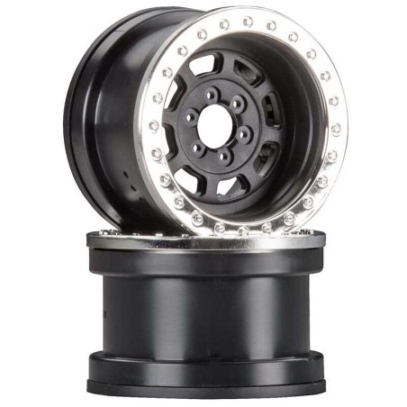 1/10 Trail Ready HD Series 2.2 Wheels 12mm Hex Chrome (2)