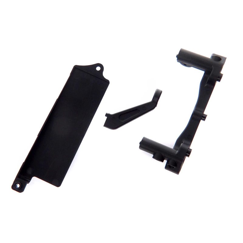 RADIO, BATTERY AND FUEL TANK MOUNT