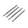 Stainless M6 11.4 (290mm) Wheelbase Link Set: SCX10 III