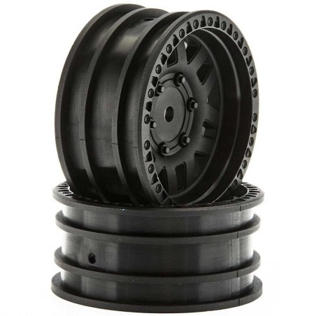 1/10 KMC XD Machete 1.9 Wheels 12mm Hex Black (2)