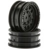 1/10 KMC XD Machete 1.9 Wheels 12mm Hex Black (2)