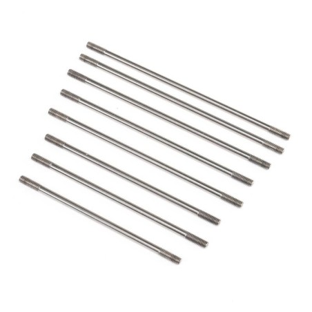 Steel Suspension Link Set 313mm WB: SCX10 III Base Camp