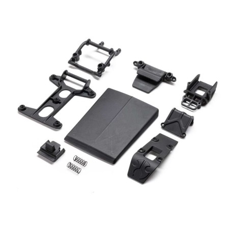 Body Mounts Clipless: Coyote SCX10 III