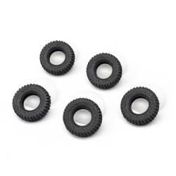 Tires & Foam (5) M/T Baja Boss: SCX30