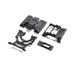 Servo Mount Skid Cross Members: SCX10 III HP