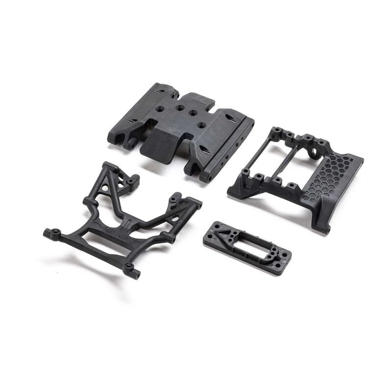 Servo Mount Skid Cross Members: SCX10 III HP