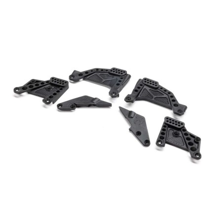 Shock Towers & Panhard Mounts Front/Rear: SCX10 III HP