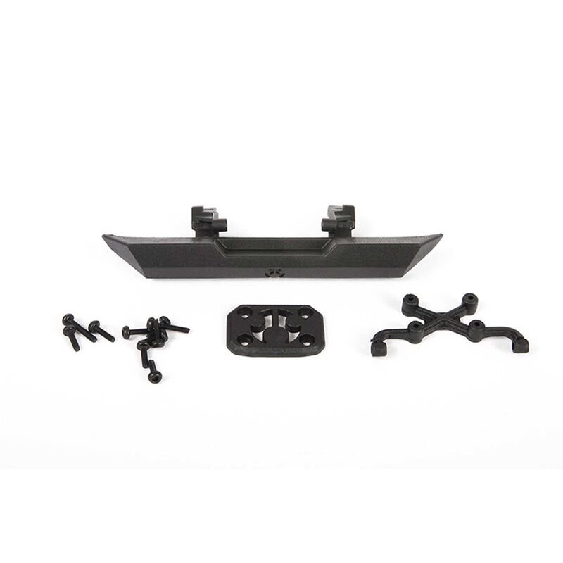 Rear Bumper & Hinge: SCX24 Jeep Wrangler JLU