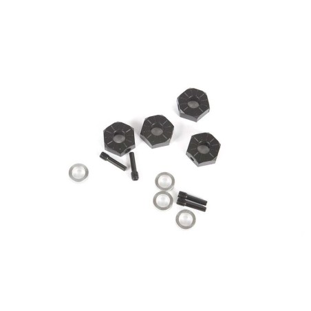 12mm Hex Screw Shaft & Spacer (4): Capra 1.9 UTB SCX10 III Base Camp