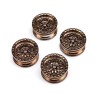Black Rhino Wheel 1.0 7mm Hex (4): SCX24