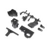 Motor Mount Trans Case & Linkage: 1/10 SCX10 PRO