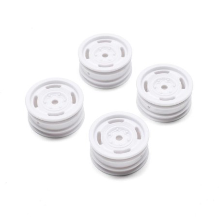 1.0 Bronco Heritage Wheels White: SCX24