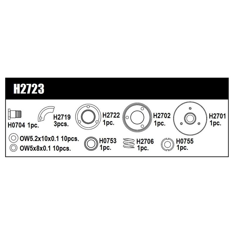 CLUTCH SET V2