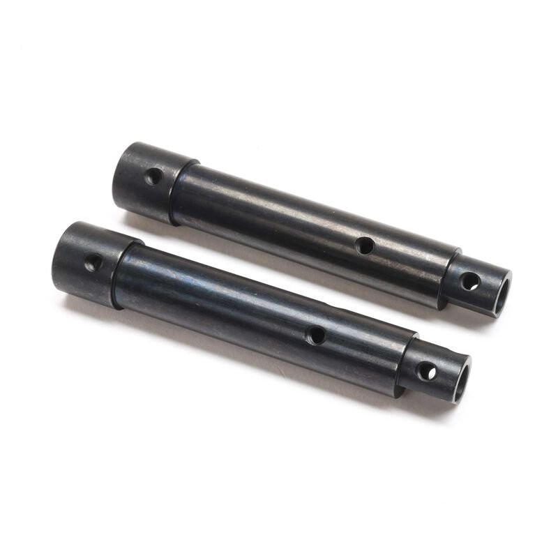 Axle Tube Set Rear Steel: 1/10 SCX10 PRO