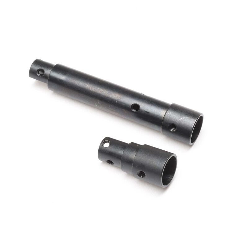 Axle Tube Set Front Steel: 1/10 SCX10 PRO