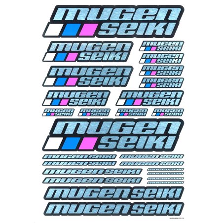 12 LOGO STICKER (METALLIC)