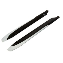 350mm Carbon Fiber Main Blade Set: Fusion 360