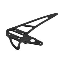 Unpainted Carbon Fiber Fin: Fusion 550