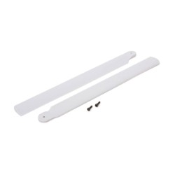 Main Blade Set (2) White Plastic: 200 SR X