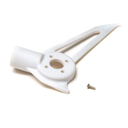 Vertical Tail Fin Motor Mount White: 150 S