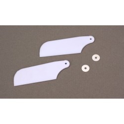 Tail Rotor Blade Set White: B450 330X 330S