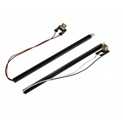 Left Boom Set With LEDs (2pc): Ozone