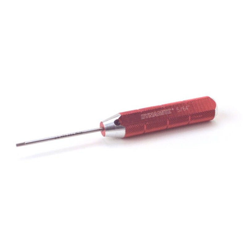 Machined Hex Driver Red: 5/64
