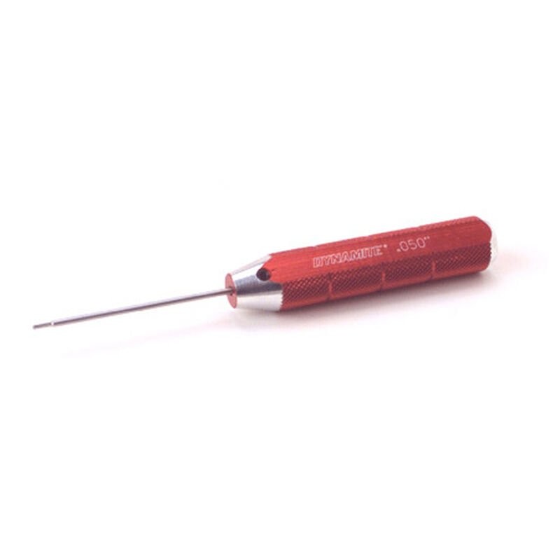 Machined Hex Driver Red: .050