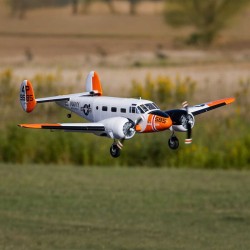 Beechcraft D18/RC-45J 1.5m BNF Basic with AS3X+ and SAFE Select