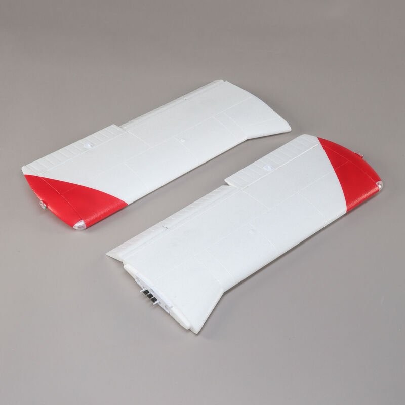 Painted Wing without Servos: Cherokee 1.3m