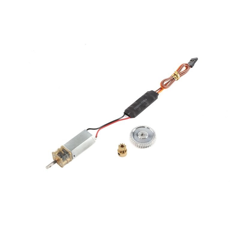 Motor with Gearbox and Gear: 30% Sailplane Retract