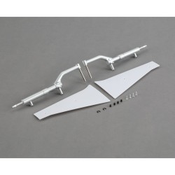Landing Gear Struts and Door Set: P-51D 1.2m