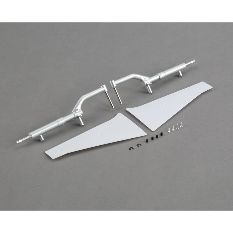 Landing Gear Struts and Door Set: P-51D 1.2m