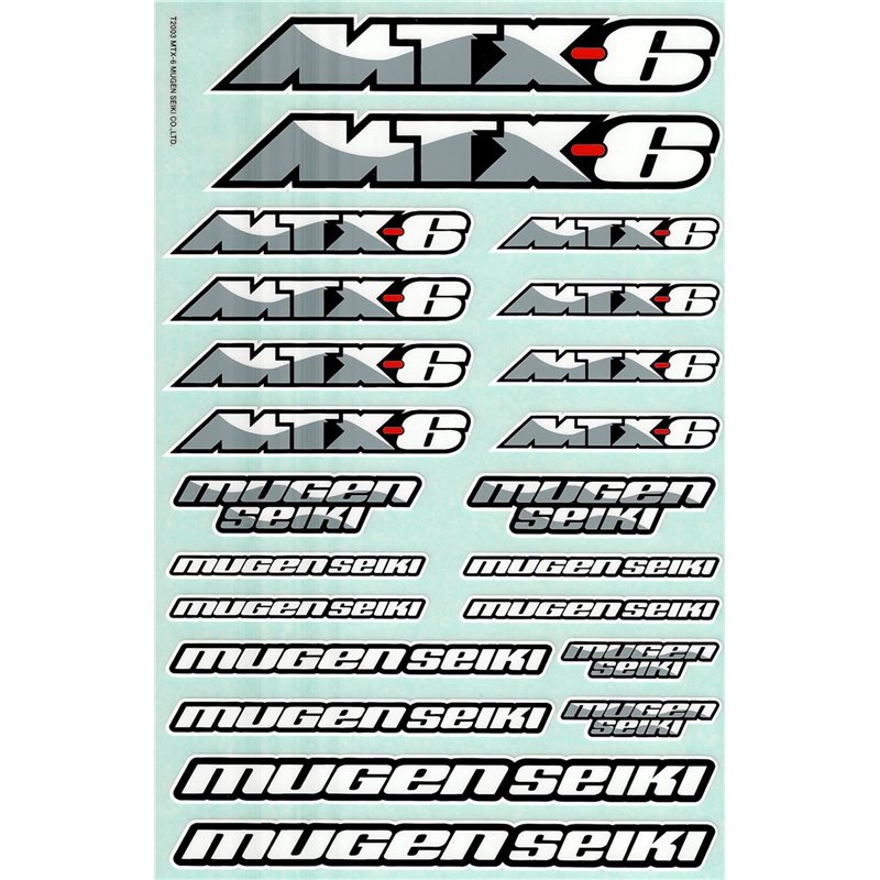 DECAL MTX-6
