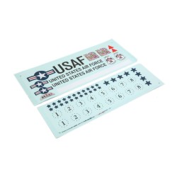 Decal Sheet: F-16 70mm EDF