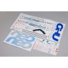 Decal Set: Airbus A320 1.5m Airliner 64mm EDF Jet