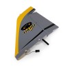 Vertical Stabilizer with Rudder and LED: Habu XS 80mm