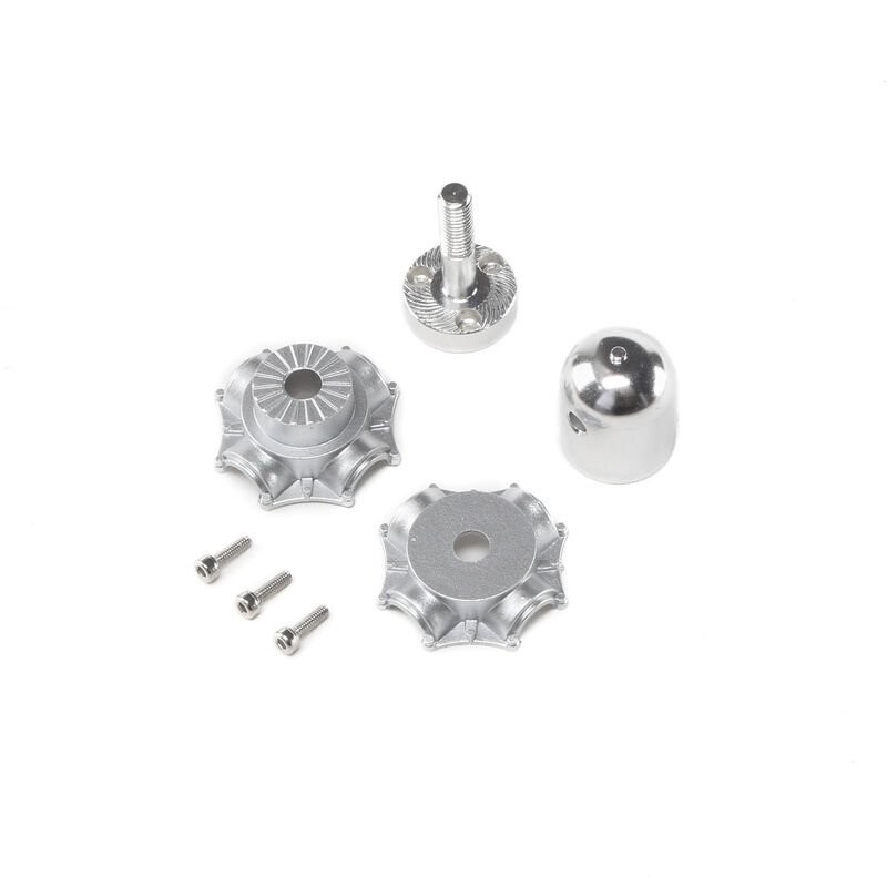 Prop Adapter Aluminm Spinner Plastic Hub: P-47 1.2m