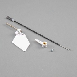 Water Rudder with Pushrods: Carbon-Z Floats
