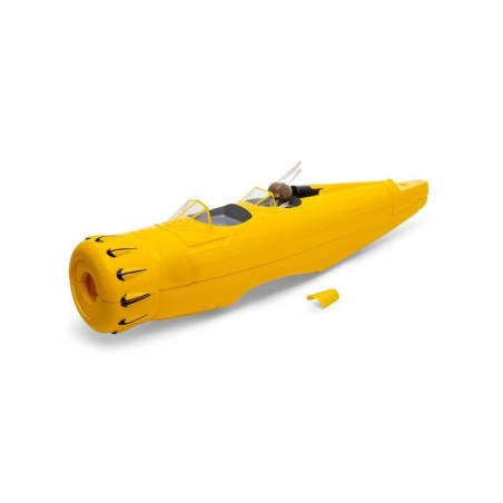 Fuselage w/ Hatch: UMX WACO Yellow