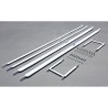 Wing Strut Set with Hardware: Carbon-Z Cub
