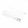 Wing and Tail Strut Set: Micro Scrapy 800