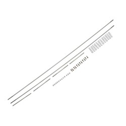 Pushrod Set w/Ball Links: Super Timber 1.7m