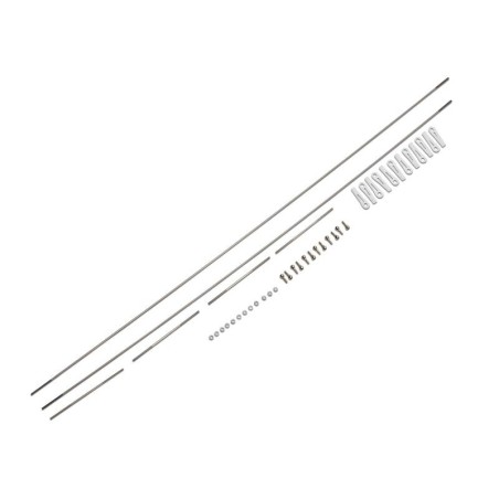 Pushrod Set w/Ball Links: Super Timber 1.7m