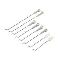 Pushrod Set with Clevises: P-51D 1.5m Mustang