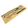 Decal Sheet: UMX Cirrus SR22T