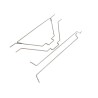 Float Landing Gear Wires: Super Timber 1.7m