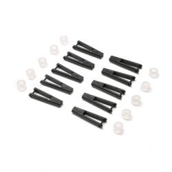 Clevis Set: 4-Site Biplane/Eratix Flat Foamy