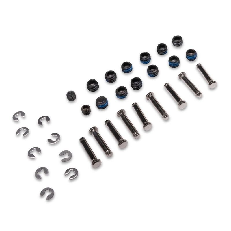 Retract C-clips Rotation Pins and Set Screws: Habu 80