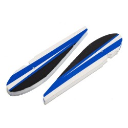 Wheel Pant Set: 4-Site Biplane 3D FF (Flat Foamy) 800mm